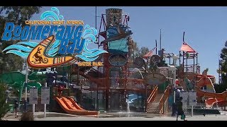 Ranger shows us around boomerang bay, which is the included with
admission waterpark at california’s great america. all of parks
slides, rivers and pools are featured in this video., visit on ...