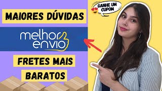 5 Maiores Dúvidas sobre o Melhor Envio ?|Forma de Envios para Loja Virtual