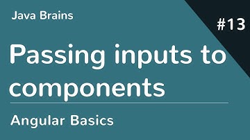 Angular 6 Basics 13 - Passing inputs to components