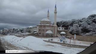 Antalya Kaşa 35 Yıl Sonra Kar Yağdı