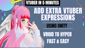 【Unity】Add Blendshapes Expressions to Vroid Avatar and Import to Hyper Online