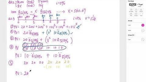 [MATH 2620 Financial Mathematics] Lecture 19: Ch2 Practice Questions I