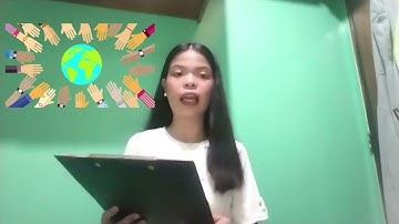 Purposive Communication: Video Presentation/Campaign by: BELLEN, Ira Ronela B. BSTM 1B