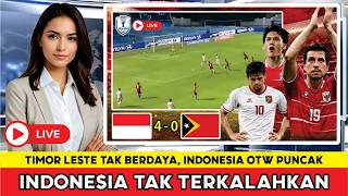🔴SIARAN LANGSUNG - INDONESIA VS TIMOR LESTE | PIALA AFF 2026 | Asean Championship 2026 | PREDIKSI...