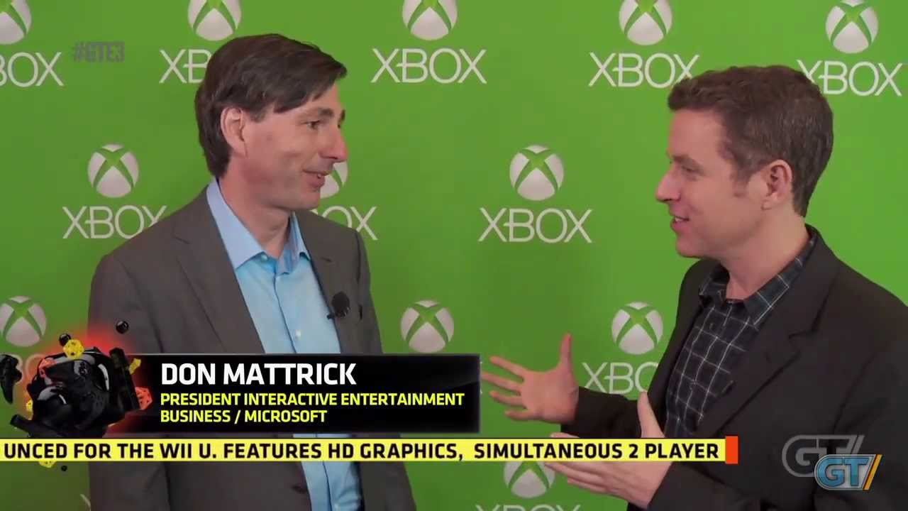 E3 2013 - Microsoft's Don Mattrick Interview