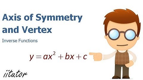 √ An Ultimate Guide to Axis of Symmetry and Vertex of Quadratic Graphs. Watch this video!