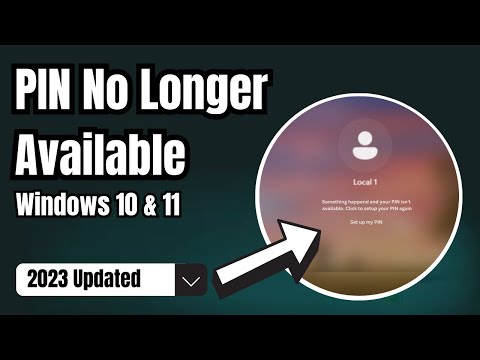 FIXED 'Your PIN is No Longer Available' on Windows 11/10 (2023)