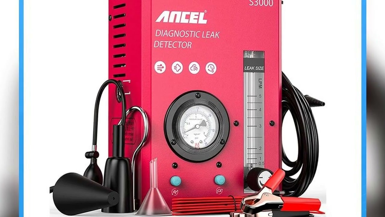 A must-have product! ANCEL S3000 Car Smoke Leak Detector EVAP Smoke Machine Diagnostic Tool Car Fu