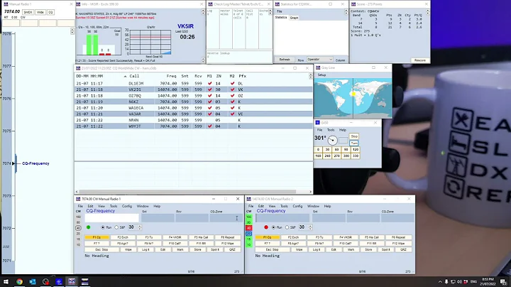 N1MM + Morse Runner - SO2R MODE!