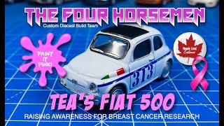 Mondo Motors Fiat 500 (330) Paint it Pink! by Petra Fiat 500 Pink Colour Code