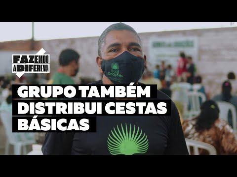 Grupo Buriti Doações distribui verduras à população carente de Aparecida