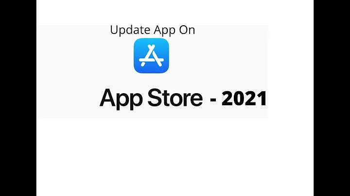 how to update app on apple store 2021
