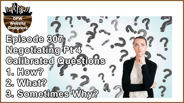 3:3:3 Episode 307 Negotiating Pt4 Calibrated Questions: How? What? Sometimes Why?