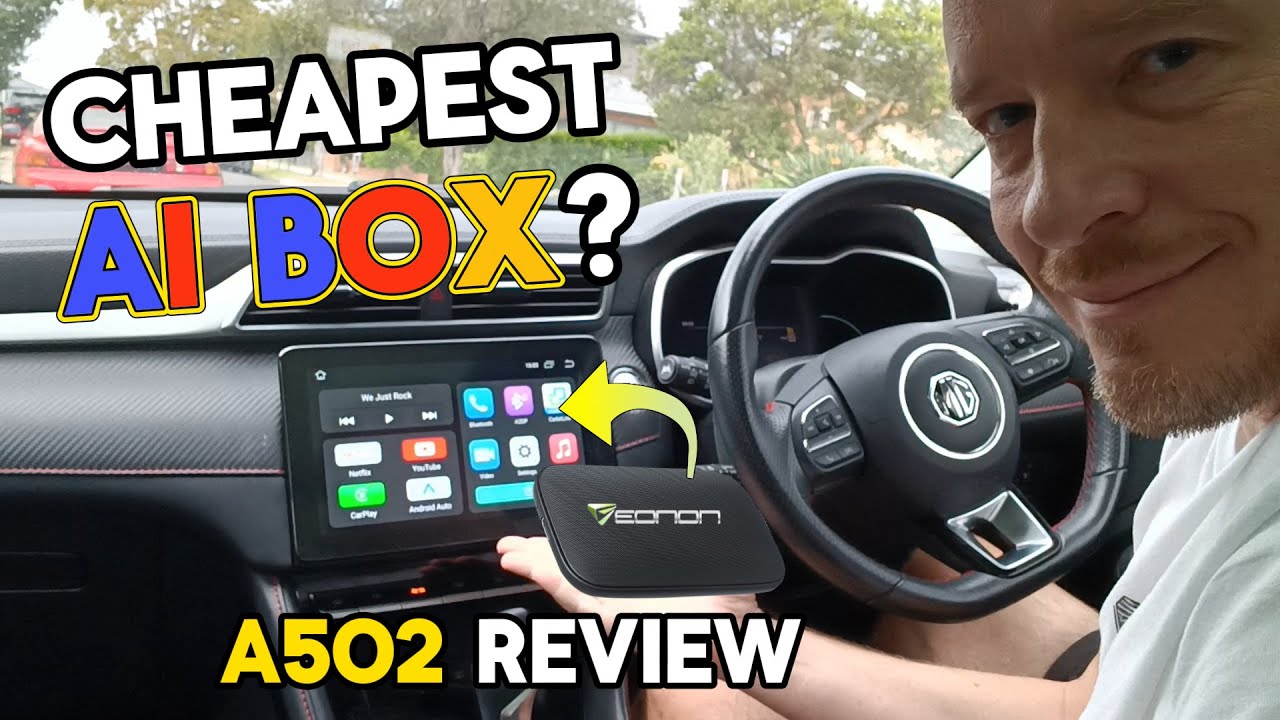 Wireless Apple CarPlay & Android Auto AI Box | Eonon A502