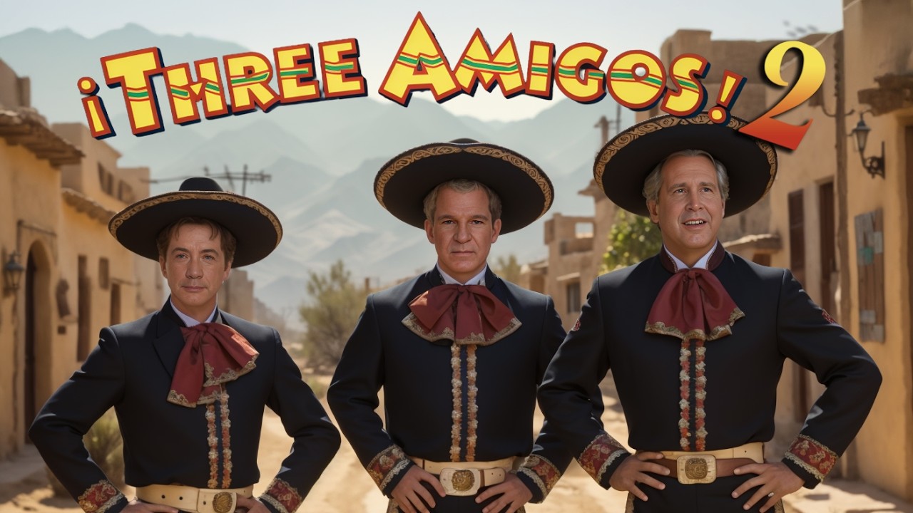 THE THREE AMIGOS: RIDE AGAIN (2025) Official Trailer | Steve Martin, Martin Short, Chevy Chase, (AI)
