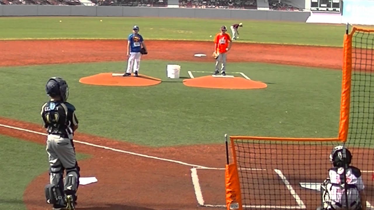 Tim USSSA All American pitching tryout Dallas 2015 YouTube
