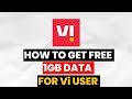 How to get free data for Vi User#shorts