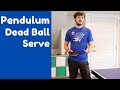 Short Pendulum Serve Tutorial | No Spin