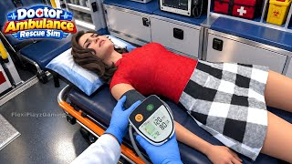 Doctor Ambulance Rescue Sim 3D - Android Gameplay  screenshot 2