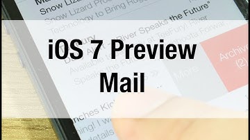 iOS 7 Preview - Mail