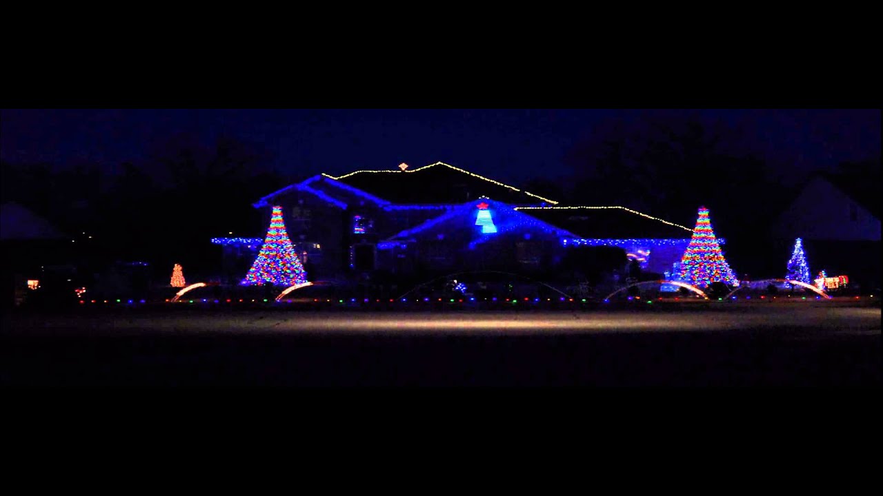 Let it Go 2014 Christmas Lights to Music, Van Buren, AR YouTube