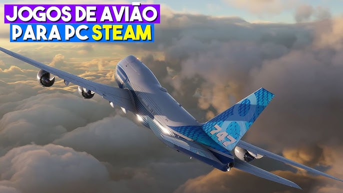 TOP 5 Melhores Jogos De Avião 🛩 De Combate Aéreos Para PC. 