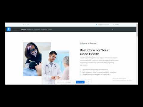 Hospital management system in Django