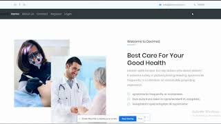 Hospital management system in Django