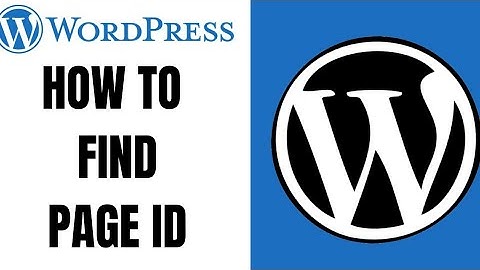 How to find page ID on WordPress ll Find Wordpress Page ID step by step