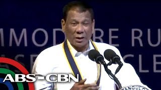 'Banggaan lang ng mga barko 'yan': Duterte breaks silence on Reed Bank incident