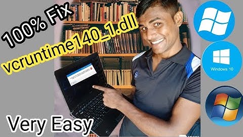 vcruntime140_1.dll file is missing windows 10.