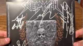 My Autographed Skeletonwitch 7&quot; &quot;Onward to Battle&quot; and &quot;The Infernal Resurrection (Demo)&quot; Vinyl