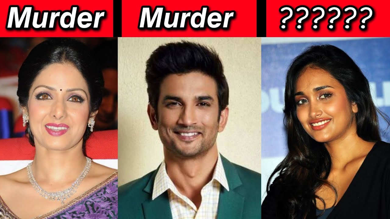 Mysterious Deaths In Bollywood Sushant Singh Rajput Sridevi Jiah Khan Death Reasons Youtube