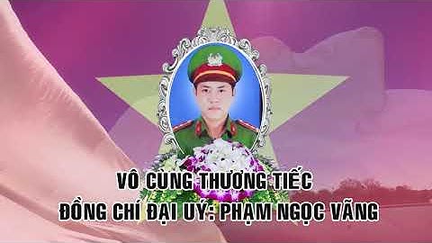 Lễ Tang ông Phạm Ngọc Vãng