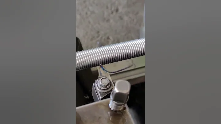 Threaded rod tapping process- Good tools and machinery make work easy