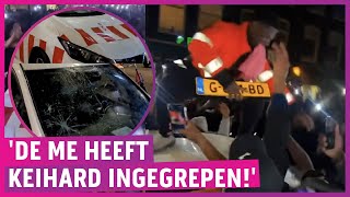Chaos Op Albert Cuyp, Agenten Bekogeld Triest