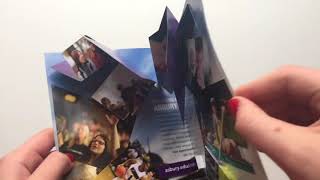 Asbury University Exploding Page Recruitment Mailer