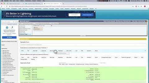 Display a form only within your salesforce org - Classic