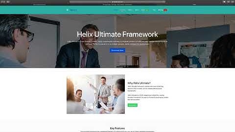 41.  Changing The Menus And Footer - Joomla Helix Ultimate Framework