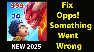 Fix Hero Wars App Oops Something Went Wrong Error | Fix Hero Wars  went wrong error