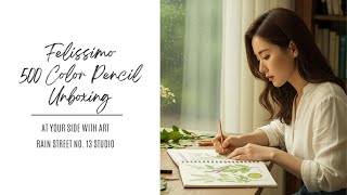 Colors of Comfort 🏠 | Felissimo ‘Home’ Palette Unboxing & Cozy Sketch Time screenshot 4