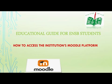 ENSB Moodle Guide online video cutter com - YouTube