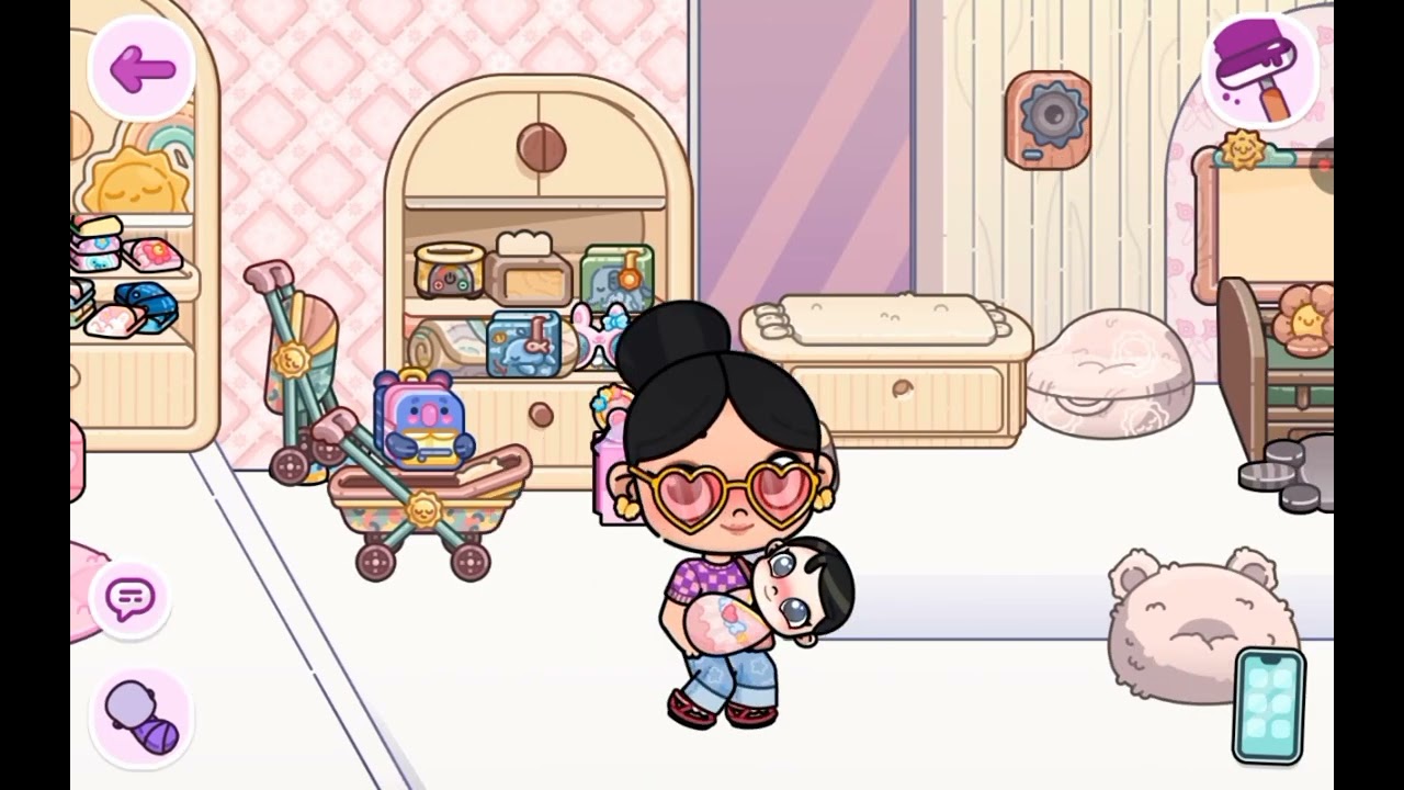 Saliendo con mi niñas por el día del estudiante y del niño 😃 en Avatar world 