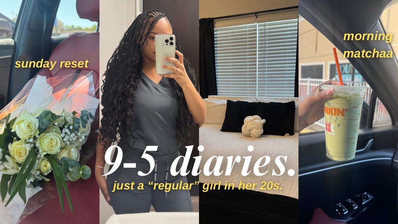 a girl in her 20s trying to do it ALL : surviving 9-5 + church + prioritizing self care + resetting