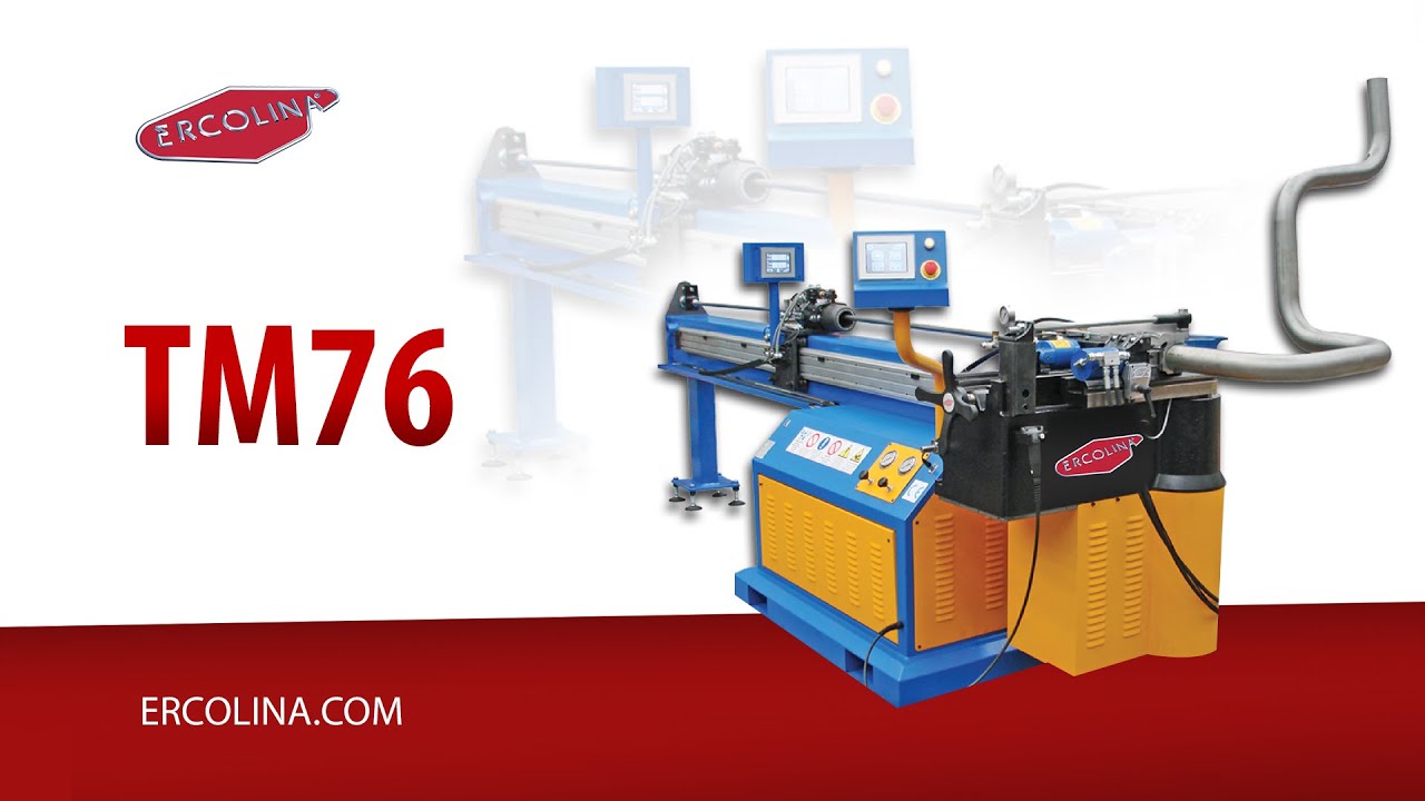 Ercolina Machine: TM76 Mandrel Bending Machine