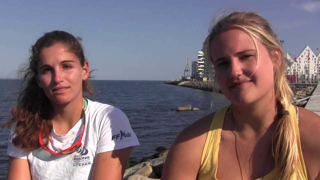 Martine Grael & Kahenza Kunze in the semi-finals