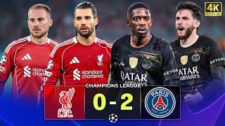 Liverpool Was Waiting for a Comeback… PSG Delivered a COLD Ending Instead 🥶🏟️ UCL 2026 [4K]