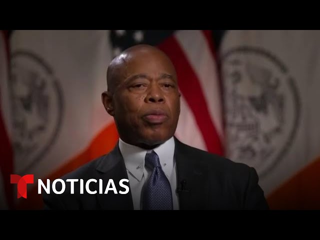 Así se defendió el alcalde de Nueva York de las críticas por sus dichos sobre los migrantes