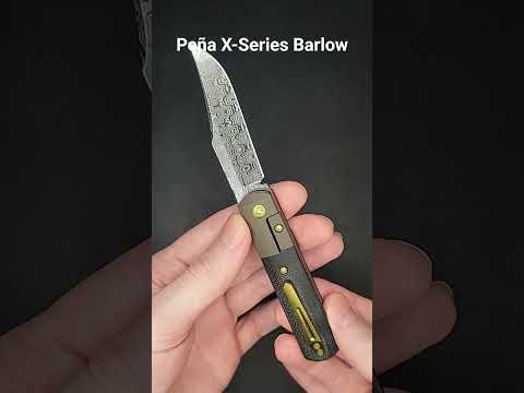 Peña X-Series Barlow in Damasteel