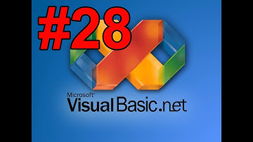 28 Visual Basic  NET Tutorial 28   AutoComplete ComboBox and a TextBox in VB NET